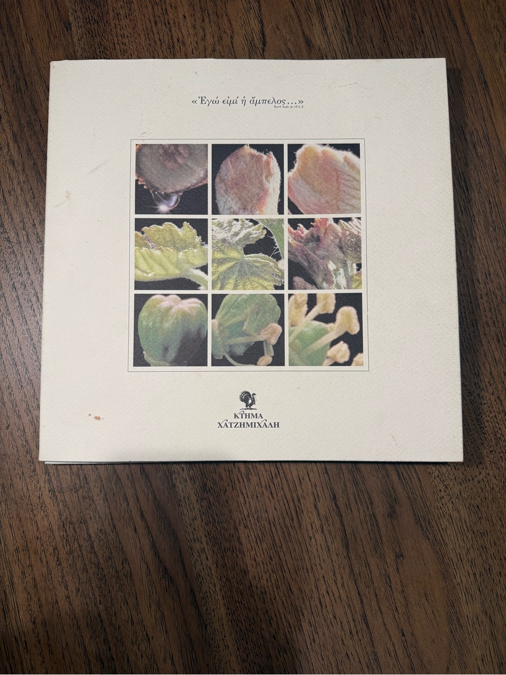 ΚΤΗΜΑ ΧΑΤΖΗΜΙΧΑΛΗ Art Print/Cover - White with Green Accents